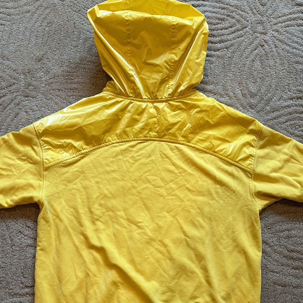 ATHLETA GIRL 14 Yellow x Simone Biles "Because I Can" Hoodie Kangaroo Pouch